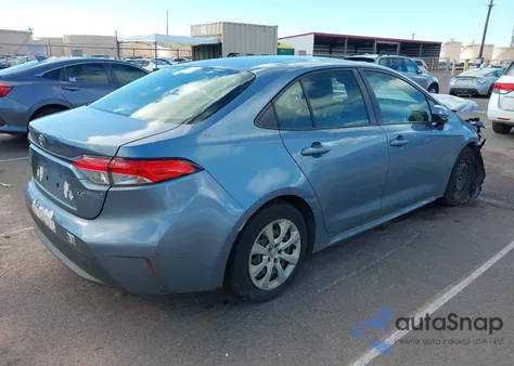 2022 Toyota Corolla Le z USA, uszkodzony, nr VIN JTDEPMAE4NJ207771